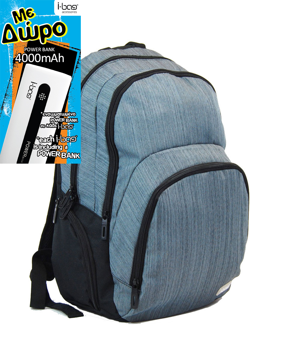 backpack with 2 side pockets